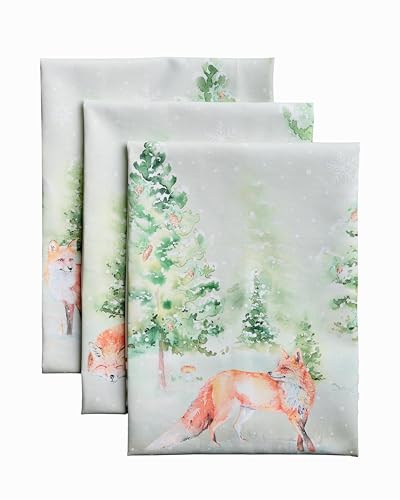 Maison d' Hermine Kitchen Towels Set of 3 Reusable 100% Cotton 27.50" x 20"