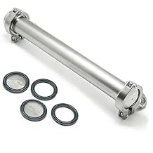 QiiMii 304 Stainless Steel Vacuum Chamber Tube, 12" Length 90g Weight