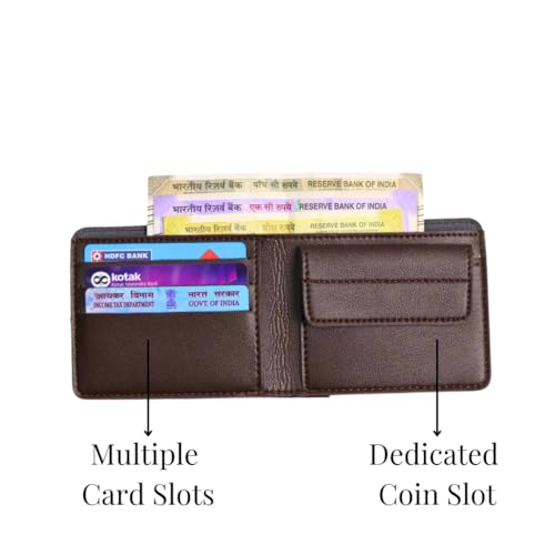 Image of ncgifts Men's Customized & Personalised Wallet | Purse for Men Wallet | Gift for Man | Customized Wallets for Men | Christmas Gifts for Men Man|Secret Santa Gifts for Office Colleagues Staff