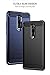 Asuwish Phone Case for Xiaomi Mi 9T/Mi9T Pro/Redmi K20/RedmiK20 Pro with Tempered Glass Screen Protector Cover and Cell Accessories Soft Silicone Protective Mi9TPro Women Men Carbon Fiber Dark Black