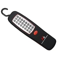 Maclean Werkstattlampe Arbeitslampe 24 LED Drehbarer Haken Magnet Schwarz – Ansicht 4