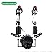 Seafrogs ST-100 Pro 328FT/100M Underwater Photography Strobe Flash Light with Optical Fiber Cable for Sony Olympus Nikon Canon Fujifilm Dive Camera Housing