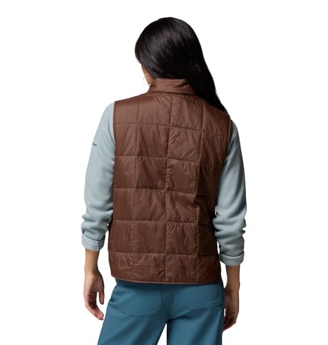 Chaleco de forro polar mujer Columbia con acabado acolchado premium 2