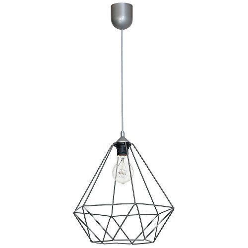 Lumières surplomb lampes en surnombre pendentif Basket Gris 1 Cover