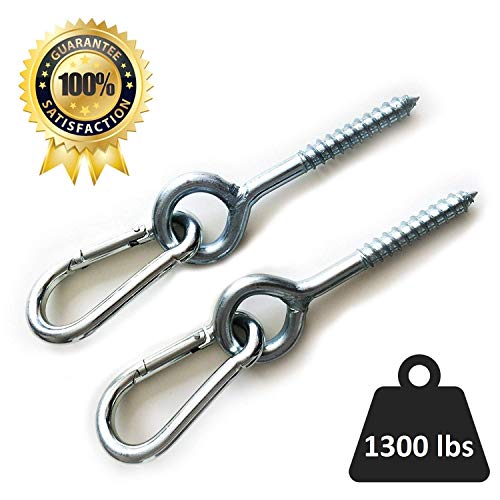 Maky Outdoors Premium Hammock Hanging Kit By Load Capacity 1300lbs | Heavy Duty