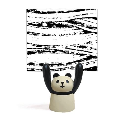 Support mémo panda texturé pour ne plus jamais perdre vos notes importantes sur le bureau