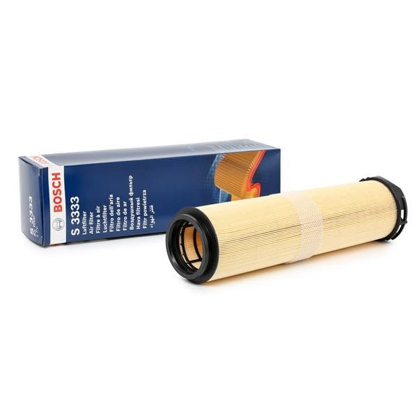 Bosch Filtro Aria per Auto S9923 - Trattiene le particelle solide all'esterno della presa d'aria - Resistente all'umidità ed altamente resistente alla trazione