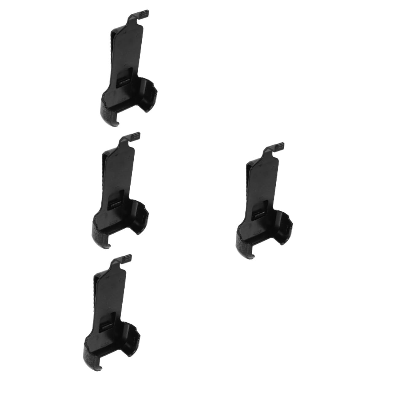 VANZACK 4sets Hands-free Communication Interphone Belt Clip for Walkie-talkies 2pcs*4