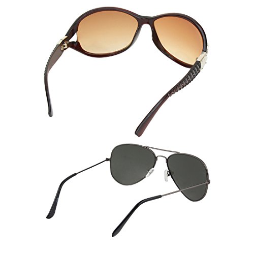 Buy Zyaden Combo Round And Aviator Sunglasses COMBO 2476 at Amazon.in