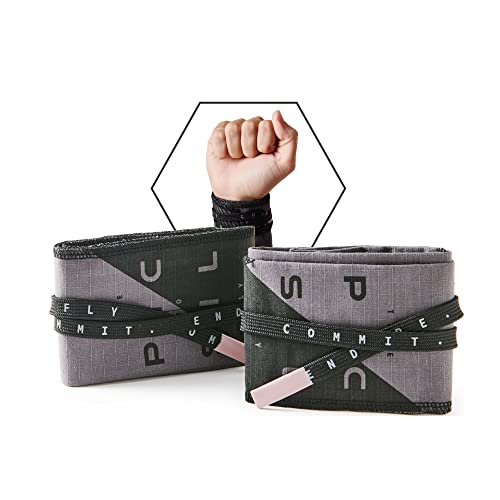 PICSIL Muñequeras Deportivas de Tela – Soporte de Muñeca para Cross Training, Levantamiento de Pesas, Gimnasia y Calistenia – Ajuste Personalizado, Unisex (Powered Dirt)