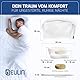 EULIN® KOPFKISSEN - Orthopädisches Kissen für ergonomischen Tiefschlaf - Premium Memory Foam Nackenkissen – Nackenstützkissen IGR Zertifiziert