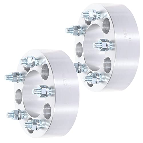 ROADFAR 5 Lug Wheel Spacers 2 inch 5x4.75 to 5x4.75 Wheel Spacers Adapter 5x120.65mm 12x1.5 87.1mm fit 1983-2012 for Camaro 1984-2001 for Jimmy 2PCS