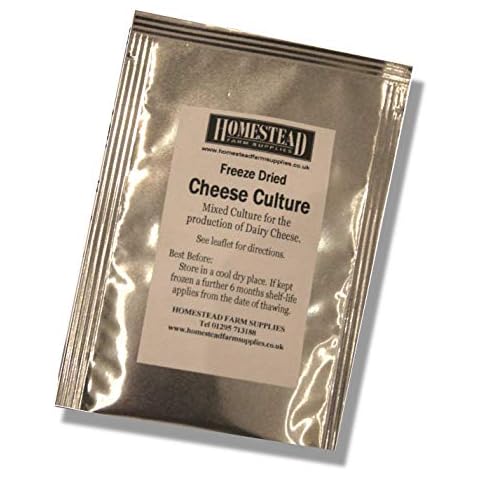 Homestead Cheese Culture - General Purpose Mesophilic - Freeze Dried Sachet Cover