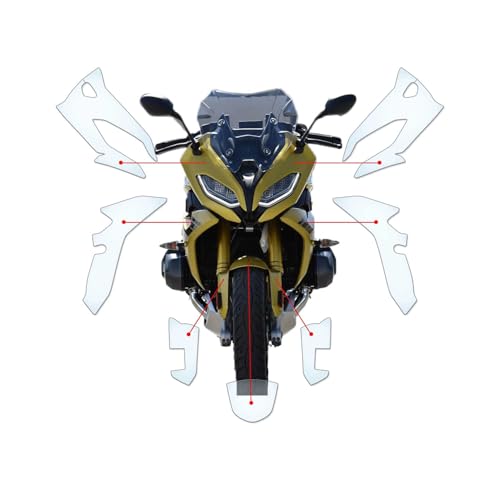 Film de protection de peinture PPF pour moto BMW R1250 RS 2019-2024 mat