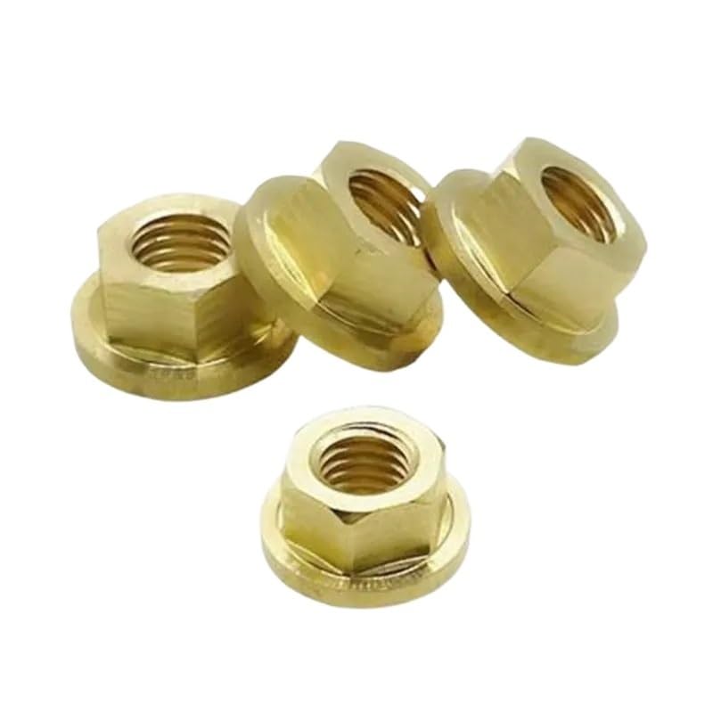 Amazon.co.jp: Idomin 5-10 個 M4 M5 M6 M8 M10 真鍮フランジ六角