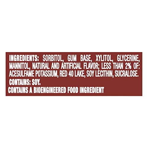 Trident Cinnamon Sugar Free Chewing Gum, 6 Pocket Packs of 28 Pieces (168 Total Pieces)