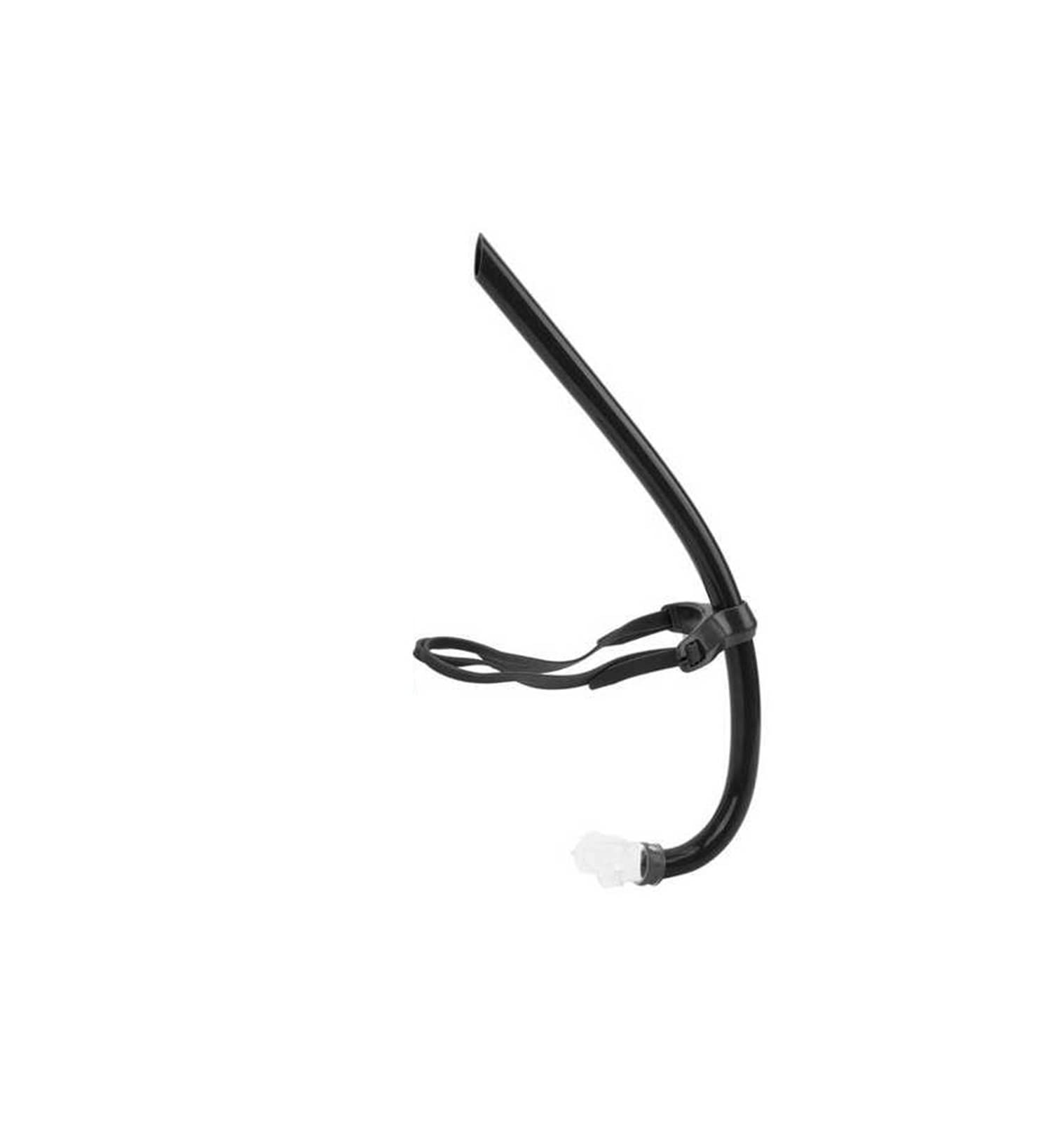 AmAzwi Tauchen Schnorchel Schwimmvorderattröhre mit Silikon -Mundstück Schwimmtraining Atemausrüstung Tauchausrüstung für Tauch- und Schnorchelaktivitäten (Color : Noir)