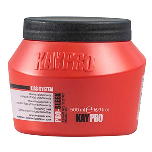 KEPRO Kay Pro PRO-SLEEK Liss System MASCARILLA disciplinadora para cabello alisado y tratado químicamente 500 ml