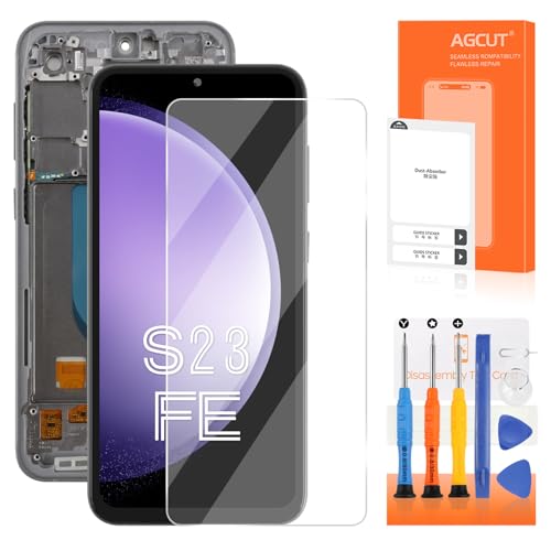 Écran LCD de rechange Galaxy S23 FE noir tactile SM-S711B 6.4"