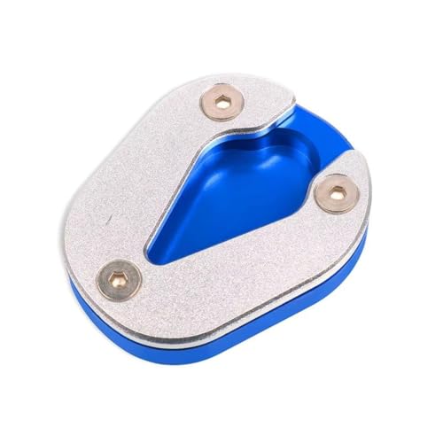 Extension béquille moto S1000R évite la chute sur sol meuble élargisseur bleu