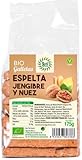 GALLETAS ESPELTA JENGIBRE Y NUECES BIO 175 g