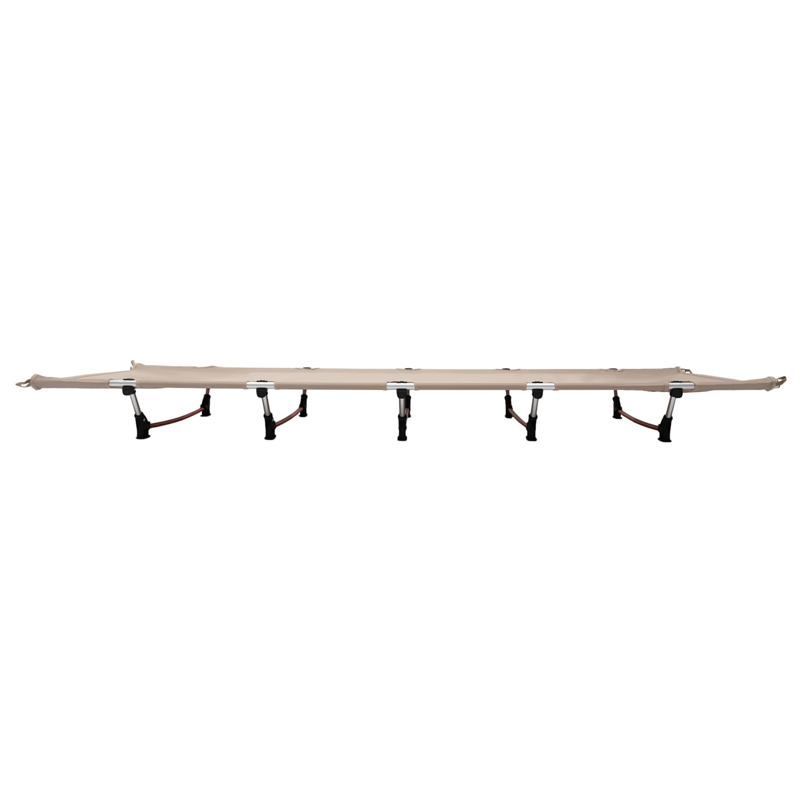Feldbett Ultraleichtes Klappbett Faltendes Zelt Camping Cot Bett Tragbares Schlafbett bis 150kg Campingliege für Zelten Wandern