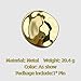 GAUEIOUR Irregular Round Vintage Brooches for Women Men,Gold Geometric Metal Brooch Pin for Blazer Coat Scarf Shawl Dress, Lightweight Secure Clasp Fashion Jewelry Accessory