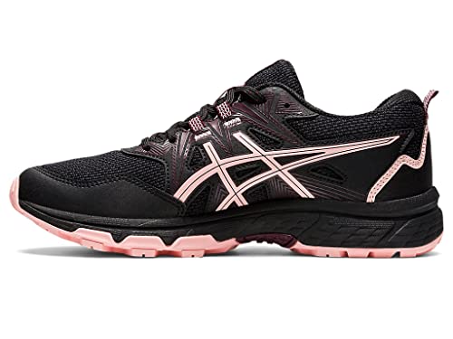 ASICS ASICS Women's Gel-Venture 8 Running Shoes, 11, Black/Frosted Rose
