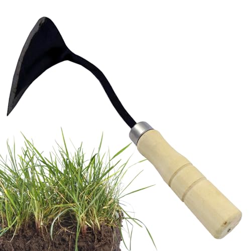 Acunny Pioche pour le jardinage - Sarcloir vertical pour planter, replanter, planter, jardiner, aménagement paysager, agriculture