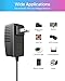 ZOSI DC 12V 1A 1000mA US CCTV Power Supply Adapter 3m Long Power Cords for Home Security Camera Surveillance System