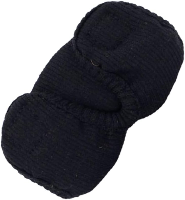 balacoo 3pairs Dog Leg Warmers Pet Leg Sleeves Dog Protectors Prevent Licking Support Recovery Black