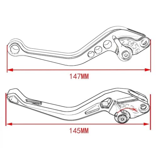 Levier d'embrayage réglable GSX-S1000GT garde ajustable sur mesure - 3