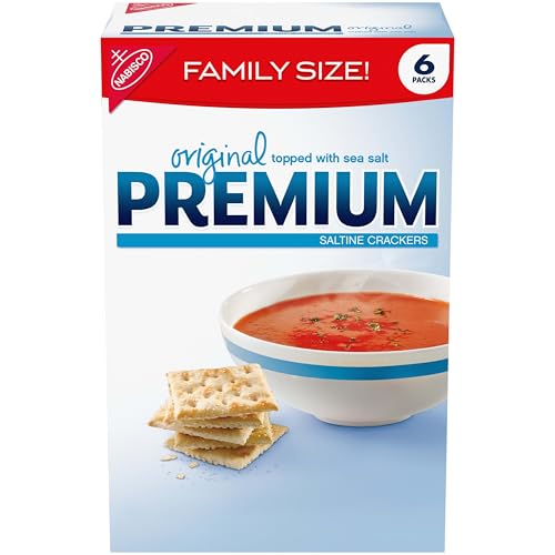 Nabisco Premium Saltine Crackers, Family Size 24oz