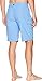 O'NEILL Men's 21 Inch Solid Boardshorts - Water Resistant Swim Trunks for Men with Quick Dry Stretch Fabric and Pockets,Fountain Blue,32