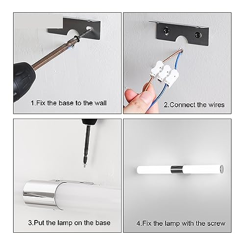 Lámpara de pared montada AC85-265V de diseño interior moderno 7