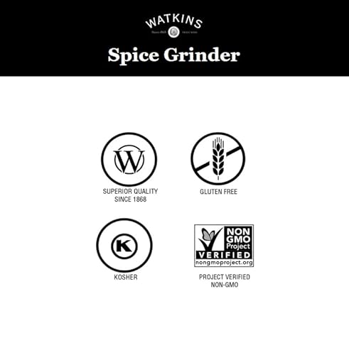 Watkins Mediterranean Sea Salt Grinder, 5.3 Ounce,(Pack Of 3) #TOP7