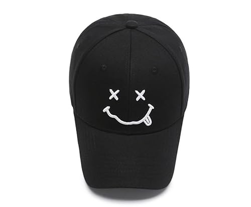 Boné Masculino Dad Hat Strapback Aba Curva Ajustavél (Preto-Carinha)