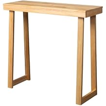 Wood Console Table,Sofa Table, Narrow Entryway Table for Hallway, Behind The Couch, Living Room, Foyer, Easy Assembly Wood Color, 35.8" x 12" x 31.9"
