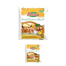 Polvilho Doce Brasileiro Amafil Matuto 1 Kg - Pack of 2 x 1Kg - Brazilian Sweet Powder