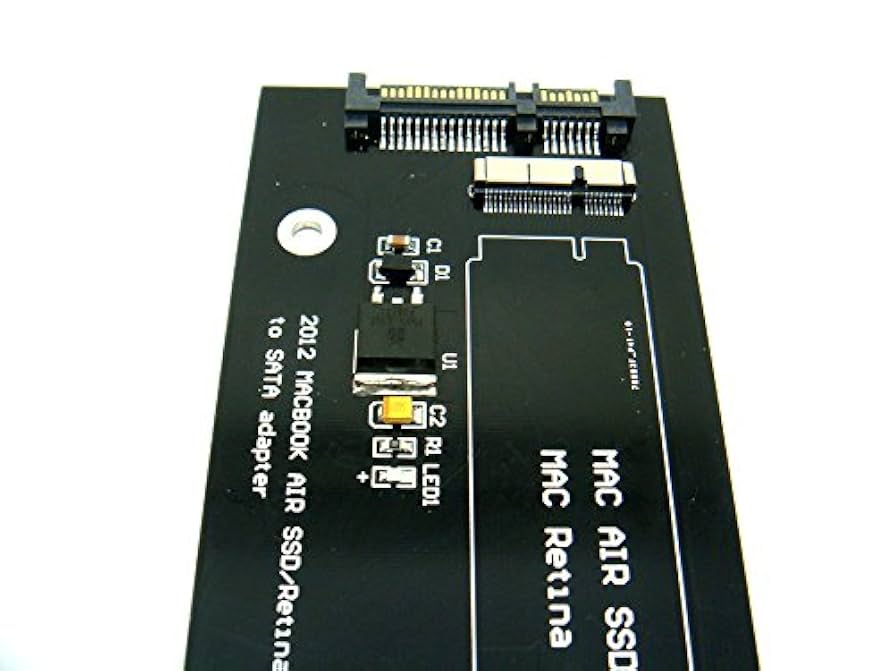 MacBookアクセサリー MACBOOK Pro 2012 A1398 SSD Macbook pro retina 2012 a1398 a1425用ssdアダプター,m2 ngff