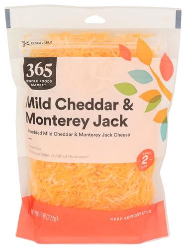 365 By Whole Foods Market Blend Cheddar Monterey Jack Shred cover