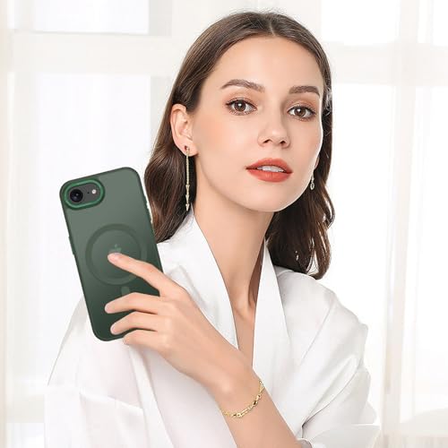 Coque iPhone 16e anti-rayures verte protection écran photo - 7