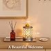 Leyoue Electric Crystal Wax Melt Warmer - Bulb Heating, Elegant Crystal Design, Quickly Melts Wax Blocks, Releases Long-Lasting Fragrance, Perfect Candle Wax Burner and Wax Warmer for Home Decor