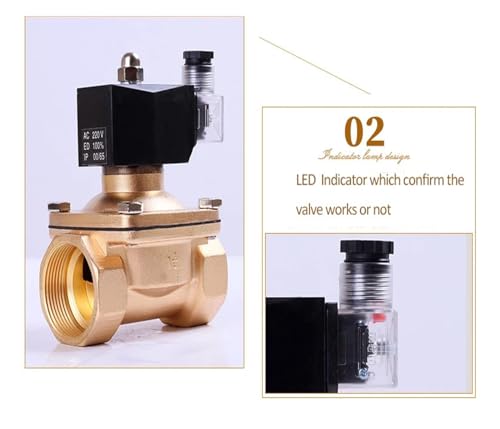Électrovanne en laiton 3/4 Pouce 220V pour automatiser l'arrosage du jardin - 4