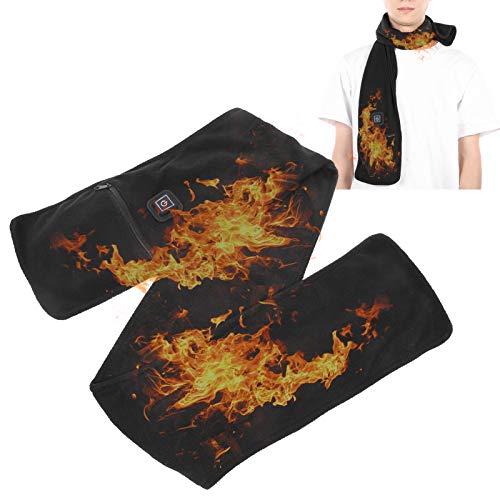 USB Heated Neck Wrap - Temperature Control Warming Scarf for Winter