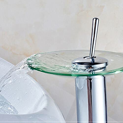 Robinet cascade à écoulement fluide et installation facile
