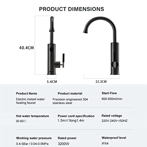 Robinet de chauffe-eau électrique instantané pour ne plus jamais manquer d'eau chaude - 7