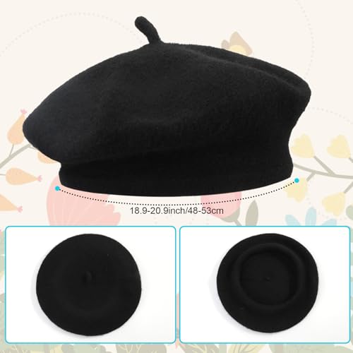 XEPST 4PCS Artist Costume for Girls Boys, Kids Artist Costume Accessories Set including Kids Aprons for Painting Beret Hat - Image 3