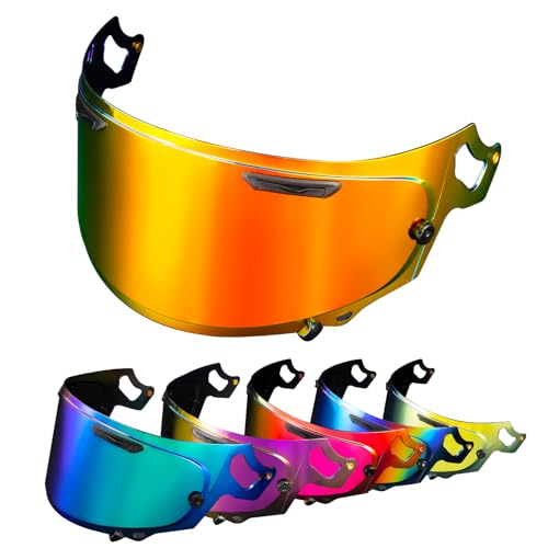 PSLER Regent X Visor Corsair X Visor VAS-V MAX Vision Face Shield Replacement for Regent X VAS-V MAX Corsair-X Quantum-X Signet-X RX7X Defiant-X Dt-X,Deep Red