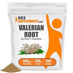 BulkSupplements.com Valerian Root Extract Powder – Herbal Extract Supplements, Valeriana officinalis – Gluten Free…